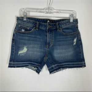 NWT Prana London Jean Shorts, Distressed, Raw Hem. Size 10, Bundle & Save!